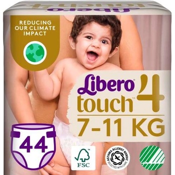 Libero Touch Джъмбо панталони 7-11 кг Maxi 4 (44 бр. ) (7322541750217)