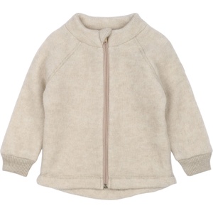 Mikk-Line Детско вълнено яке Mikk-Line Kid's Wool Jacket - Melange Offwhite - размер 122 (EU) (703-1906-1318)