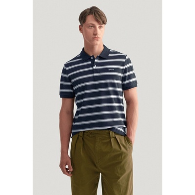 Gant polokošela Stripe SS polo modré