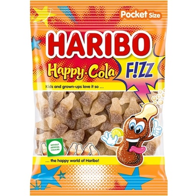 Haribo happy cola fizz 80 g