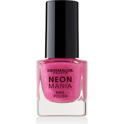 Dermacol Neon Mania lak na nehty odstín 3 Purple Pulse 5 ml