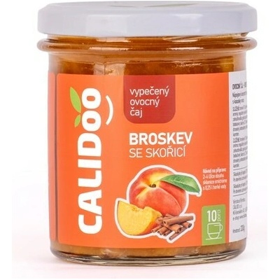 CALIDOO Pečený čaj broskyňa škorice 346 g