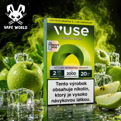 Vuse GO Reload Pods Green Apple 2 ks