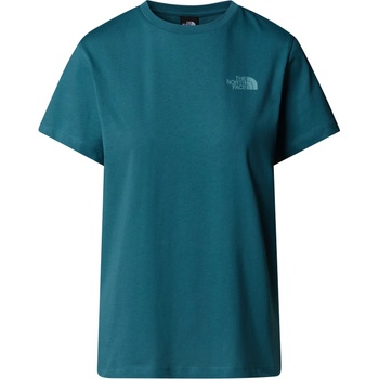 The North Face Дамска тениска The north face Women's S/S Box NSE Relaxed Tee T-shirt - Space / Blue Eclipse (916-3521-0512)