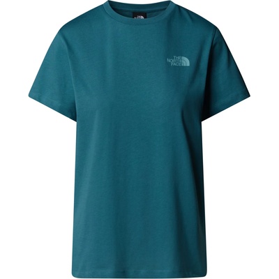 The North Face Дамска тениска The north face Women's S/S Box NSE Relaxed Tee T-shirt - Space / Blue Eclipse (916-3521-0512)