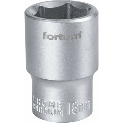 Kľúč nástrčný, 18mm, 1/2”, FORTUM