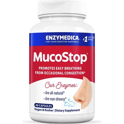 Enzymedica Mucostop 48 kapsúl