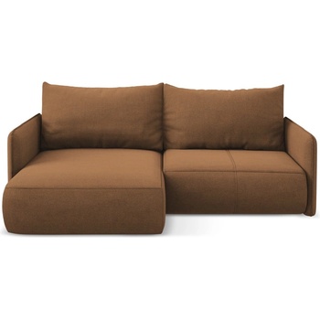 makamii Оранжев разтегателен ъглов диван с място за съхранение (ляв ъгъл) Nanea - Makamii (NANEA_LCF_S_24_P1_C9)