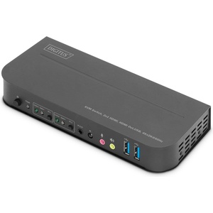 ASSMANN DS-12874 UHD 4K 60 Hz KVM превключвател с 2 HDMI порта