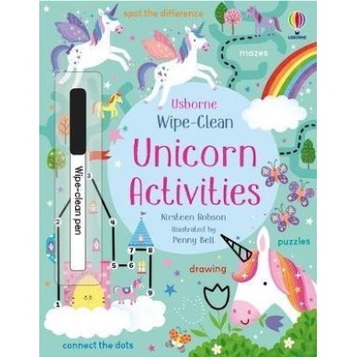 Wipe Clean: Unicorn Activities