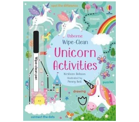 Wipe Clean: Unicorn Activities