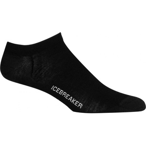 Icebreaker Дамски спортни чорапи Icebreaker Women's Lifestyle Fine Gauge No Show Sports socks - Black / Snow - размер 41-43 (EU) (201-4707-0113)
