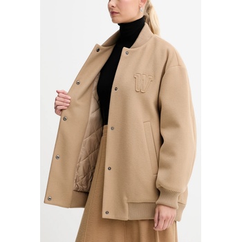 Weekend Max Mara Бомбър яке с вълна Weekend Max Mara ADORNI (2525486012600)