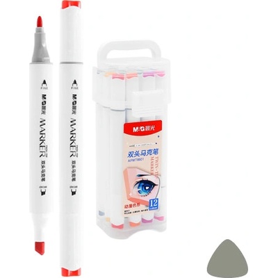 M&G Twin Tip Marker sada 12 ks 452700