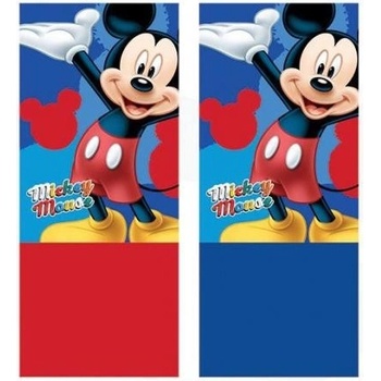 Exity Multifunkčná šatka s flísom / nákrčník Mickey Mouse modrý flís