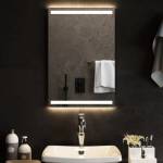 vidaXL LED огледало за баня, 40x60 см (3154061)