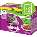 Krmivo pro kočky Whiskas Casserole drůbeží výběr jelly 12 x 85 g