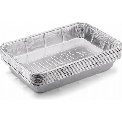 Grilovacia tácka hliník Weber obdĺžniková 10 x 10 cm