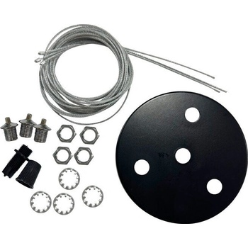 VITO Сет за окачване на плафони finesse r fixtures, черен - vito (2026410)