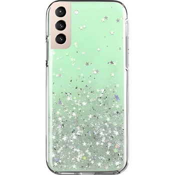 Wozinsky Силиконов калъф Wozinsky Star Glitter за Samsung Galaxy S21 Ultra 5G/Galaxy S30 Ultra - Зелен KP9958 (9958)