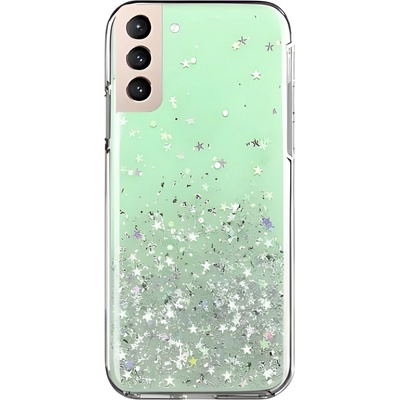 Wozinsky Силиконов калъф Wozinsky Star Glitter за Samsung Galaxy S21 Ultra 5G/Galaxy S30 Ultra - Зелен KP9958 (9958)