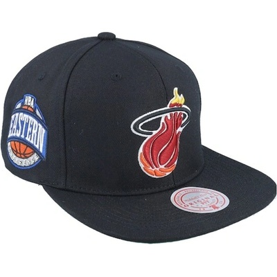 Mitchell & Ness Miami Heat Conference Patch Snapback Hwc