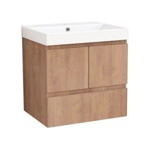 InterCeramic Pvc Шкаф за баня bettino-60 с керамична мивка 5953w-2new - модел 9047-60 (9047-60+УМИВ. 5953w-2new)
