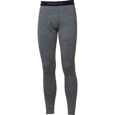 PROGRESS pánské termo spodky Merino & Bamboo šedá