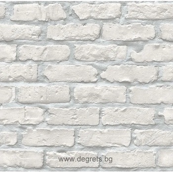 Image 1 of Тапет дуплекс Тухла 3d сив