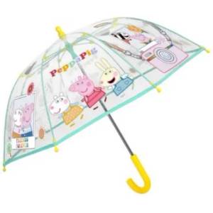  Детски прозрачен чадър Perletti Kids Peppa Pig 75106