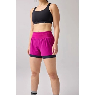 Brooks High Point 3" 2in1 Short 2.0 W fialová