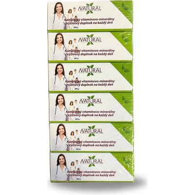 Natural-sk Multi Vitaminerál balenie 5+1 škatuľka 180 kapsúl