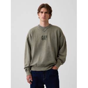 GAP Оверсайз суитшърт Heavyweight с лого GAP GAP | Zelen | МЪЖЕ | S