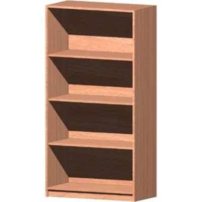 Мебел Ленд ОФИС СТЕЛАЖ ml5