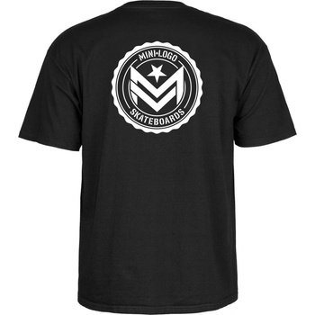 Mini Logo Chevron Circle Tee black