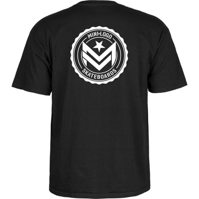Mini Logo Chevron Circle Tee black
