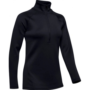 Under Armour Дамска блуза с дълъг ръкав Under Armour Women's ColdGear Armour 1/2 Zip - Черен