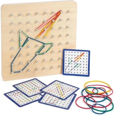 Legler Small Foot Дървена дъска Geoboard (LE11977)