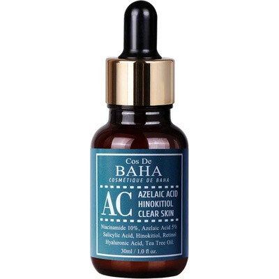 Cos De BAHA - AC Azelaic Acid Hinokitiol Clear Skin Serum 30ml
