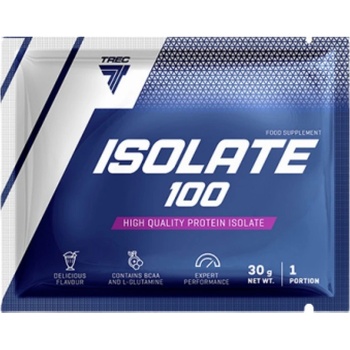 Trec Nutrition Isolate 100 | Whey Protein Isolate [30 грама] Бял шоколад