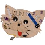 Moni Toys Монтесори дървена дъска Cat