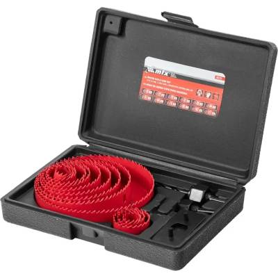 MTX Комплект боркорони за дърво mtx, 19-127 мм, 16 бр