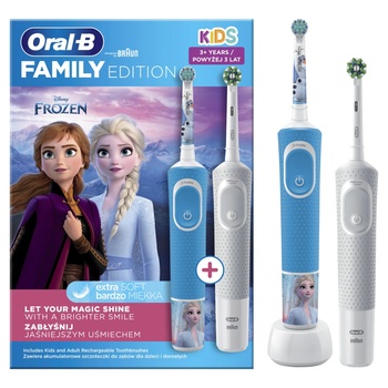 Oral-B D100 Vitality Kids Frozen електрическа четка за зъби (D100 KIDS FROZEN)