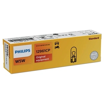 Image 1 of Philips Крушка, мигач philips w5w, 12v, 5w, 10 бр