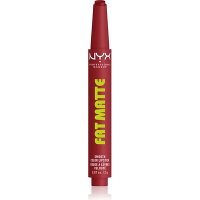 NYX Cosmetics Fat Matte балсам за устни с матиращ ефект Mauve Cloud 2 гр