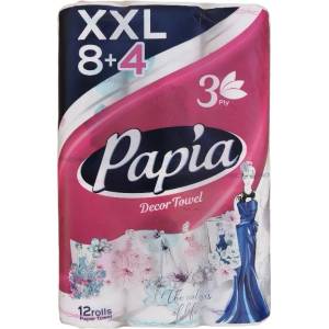  Papia домакинска хартия, Декор, 12 броя