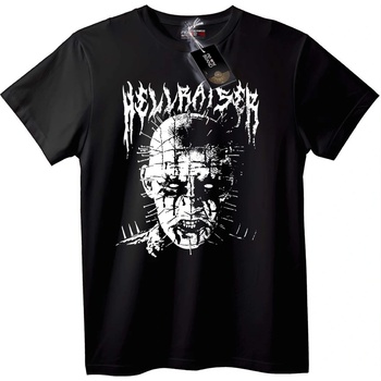 NOONEBRAND Тениска Hollywood Ужаси Pinhead - S, White