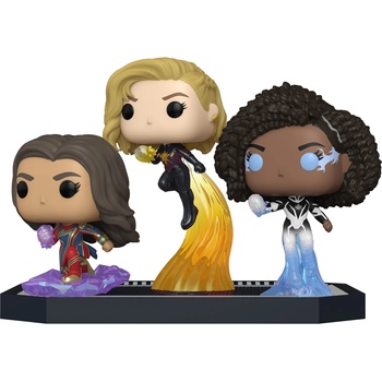 Image 1 of Funko Фигура Funko POP! Moments: The Marvels - Ms. Marvel, Captain Marvel, Photon (Special Edition) #1258 (084113)
