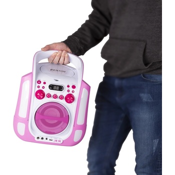 Fenton SBS30P karaoke systém s CD a 2ks mikrofonů