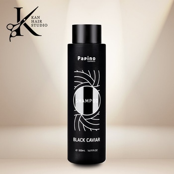 Papino Безсулфатен шампоан с черен хайвер 500 ml